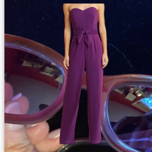 Lilly Pulitzer Purple Jumpsuit 12 - Picture 4 of 4